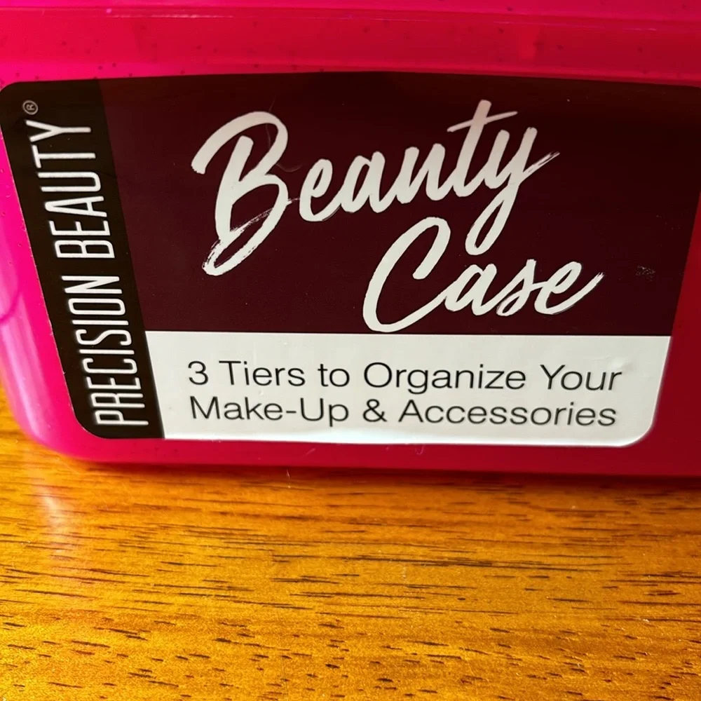 Beauty Case 3 Tiers to organize your makeup & other accessories. New.